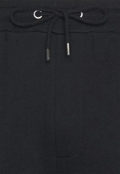 YOURTURN WIDE LEG UNISEX - Pantaloni - Black -Sconto YOURTURN in Italia 8d270f69b7c94b9d9b188de39d55d73e