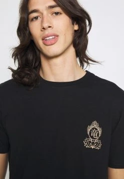 YOURTURN UNISEX - T-shirt Con Stampa - Black/yellow -Sconto YOURTURN in Italia 8f505fdf8d1a40e7a1d193112ae774ad