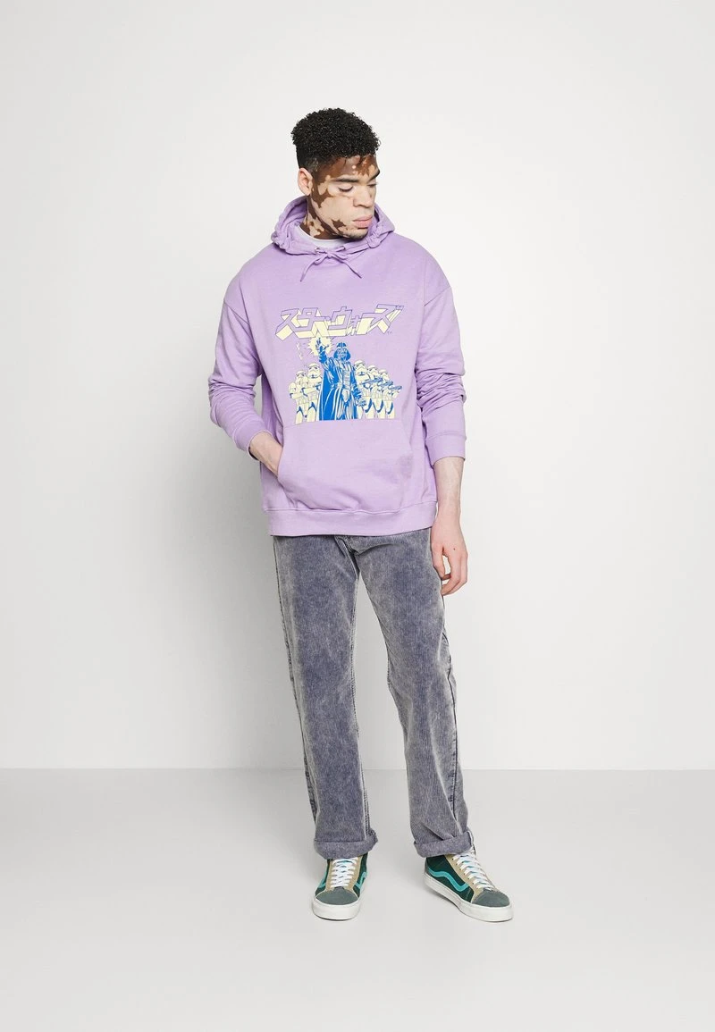 YOURTURN PINK STARWARS SWEAT UNISEX - Felpa Con Cappuccio - Lilac 4 YOURTURN PINK STARWARS SWEAT UNISEX - Felpa Con Cappuccio - Lilac - immagine 2