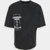 YOURTURN PRINT WASH UNISEX - T-shirt Con Stampa - Black -Sconto YOURTURN in Italia 94676f3817cb47eb8e3307aaf2076680
