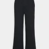 YOURTURN WIDE LEG UNISEX - Pantaloni - Black -Sconto YOURTURN in Italia 964fb7434c8b45a98bbe817bbb205997