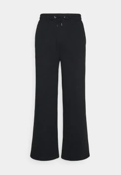 YOURTURN WIDE LEG UNISEX - Pantaloni - Black