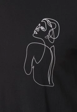 YOURTURN STAR SIGN LOGO UNISEX - T-shirt Con Stampa - Black -Sconto YOURTURN in Italia a2cc04a259ad4631b9f476978948dcb5