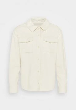 YOURTURN CORDUROY OVERSHIRT UNISEX - Giacca Leggera - Off-white -Sconto YOURTURN in Italia a3f20ee06c6a49a081b9812671ad8bfe