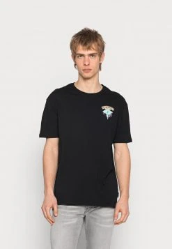 YOURTURN PATCH GRAPHIC T-SHIRT UNISEX - T-shirt Con Stampa - Black -Sconto YOURTURN in Italia a67f2fd5096c4f79a871743879ff3374