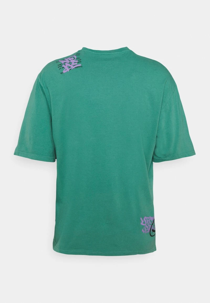 YOURTURN PRINT WASH UNISEX - T-shirt Con Stampa - Green 4 YOURTURN PRINT WASH UNISEX - T-shirt Con Stampa - Green - immagine 2