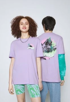 YOURTURN GRAPHIC TEE UNISEX - T-shirt Con Stampa - Lilac