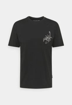 YOURTURN STAR SIGN LOGO UNISEX - T-shirt Con Stampa - Black