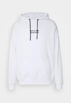 YOURTURN UNISEX - Felpa Con Cappuccio - White -Sconto YOURTURN in Italia accf292768a445d0b03b071efa5dc516