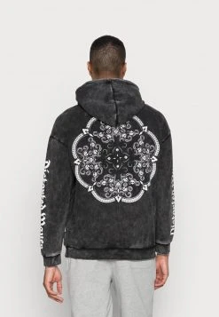 YOURTURN BANDANA PRINT HOODIE - Felpa Con Cappuccio - Black, Unisex -Sconto YOURTURN in Italia acd684e09814498cbacaecca92225f76