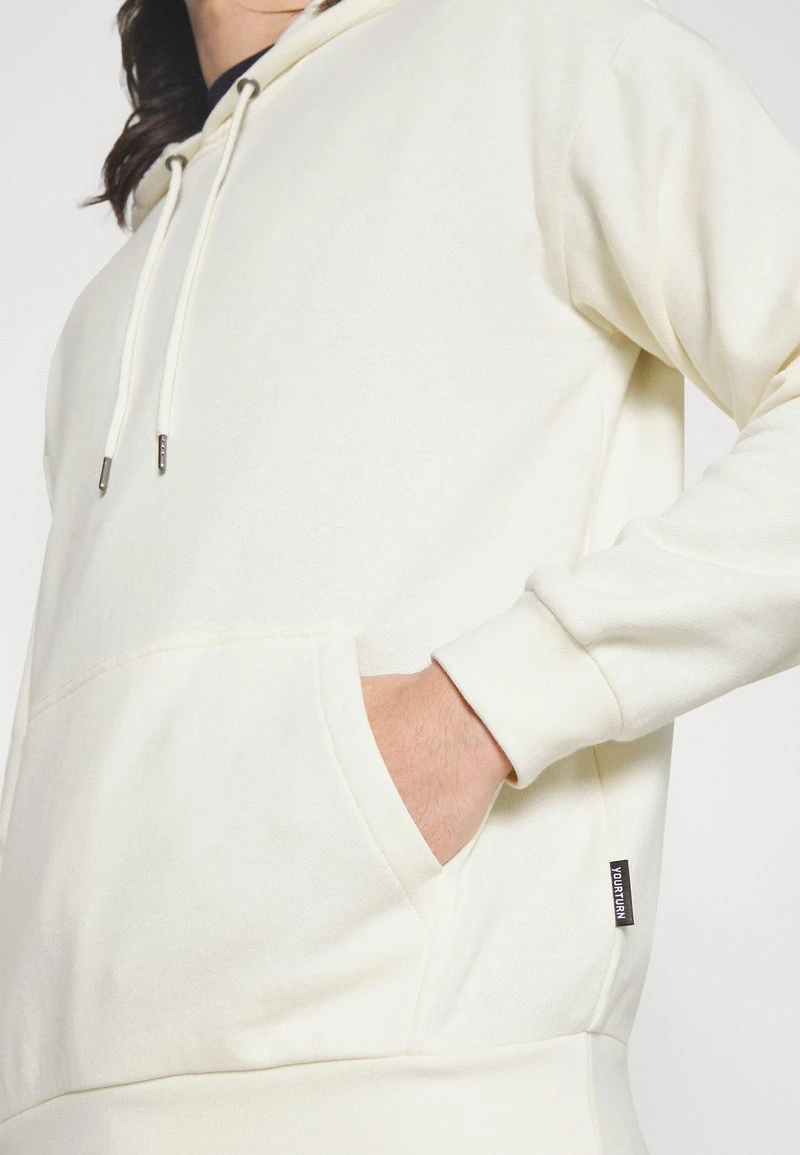 YOURTURN UNISEX 2 PACK - Felpa Con Cappuccio - Mottled Dark Grey/off-white 8 YOURTURN UNISEX 2 PACK - Felpa Con Cappuccio - Mottled Dark Grey/off-white - immagine 6