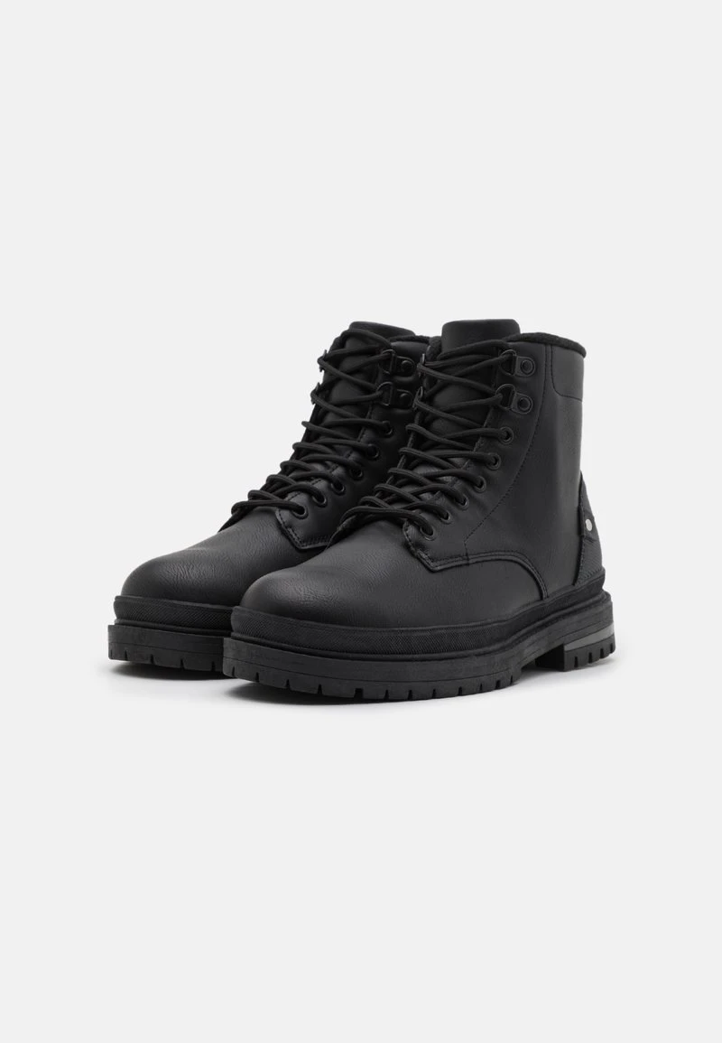 YOURTURN UNISEX - Stivaletti Stringati - Black 4 YOURTURN UNISEX - Stivaletti Stringati - Black - immagine 2