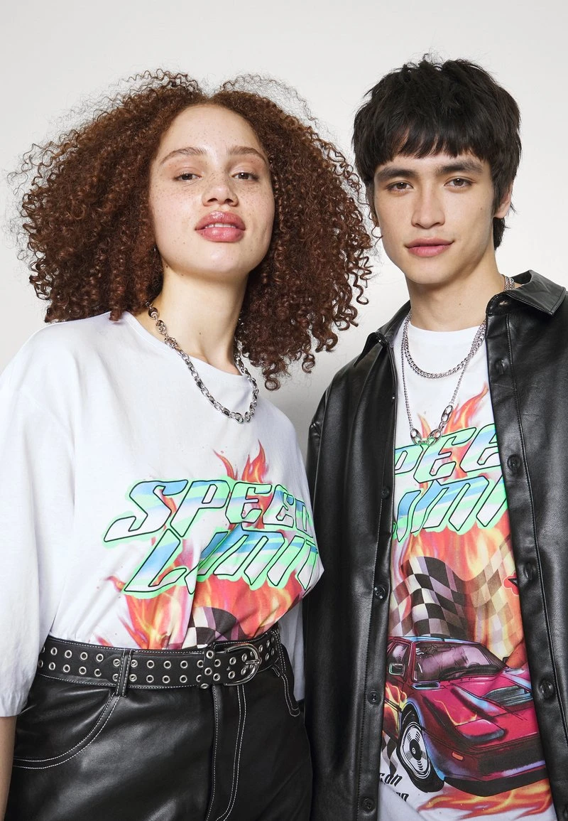 YOURTURN UNISEX - T-shirt Con Stampa - White 6 YOURTURN UNISEX - T-shirt Con Stampa - White - immagine 4