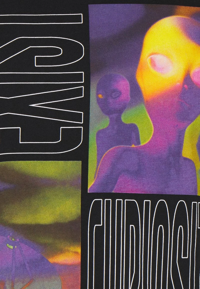 YOURTURN UNISEX - T-shirt Con Stampa - Black 6 YOURTURN UNISEX - T-shirt Con Stampa - Black - immagine 4