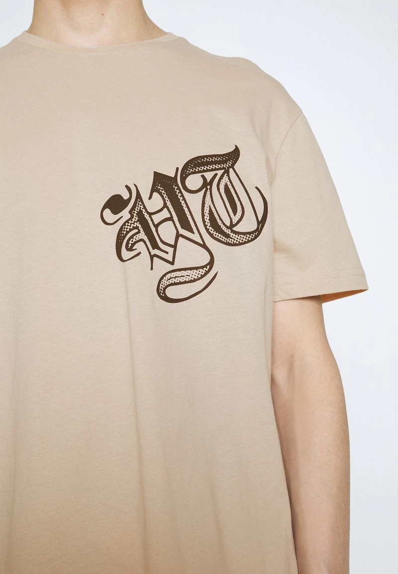 YOURTURN GRAPHIC TEE UNISEX - T-shirt Con Stampa - Tan 8 YOURTURN GRAPHIC TEE UNISEX - T-shirt Con Stampa - Tan - immagine 6