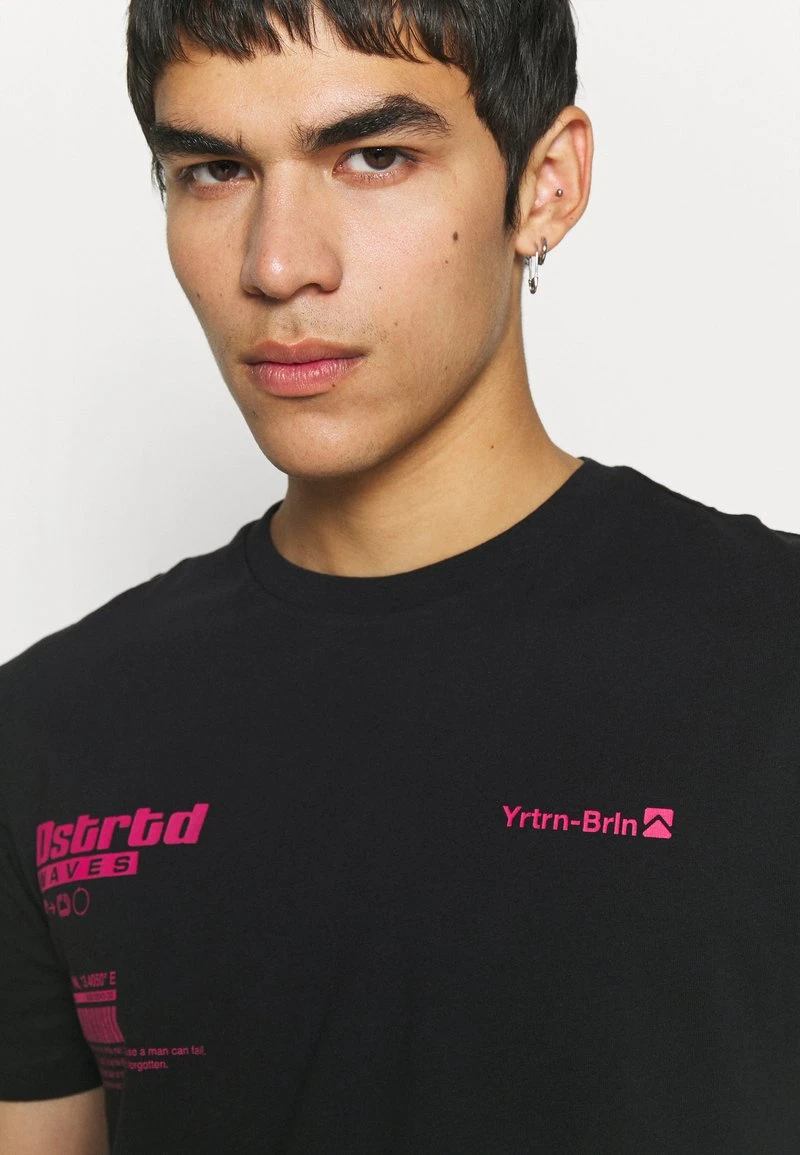 YOURTURN UNISEX - T-shirt Con Stampa - Black 6 YOURTURN UNISEX - T-shirt Con Stampa - Black - immagine 4