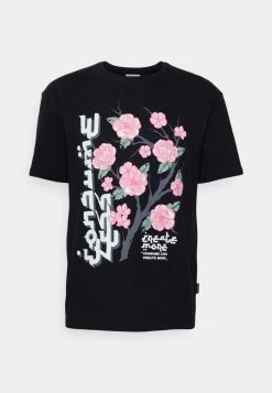 YOURTURN UNISEX - T-shirt Con Stampa - Black -Sconto YOURTURN in Italia c2f12083b21e413ea22f450f879e6d93