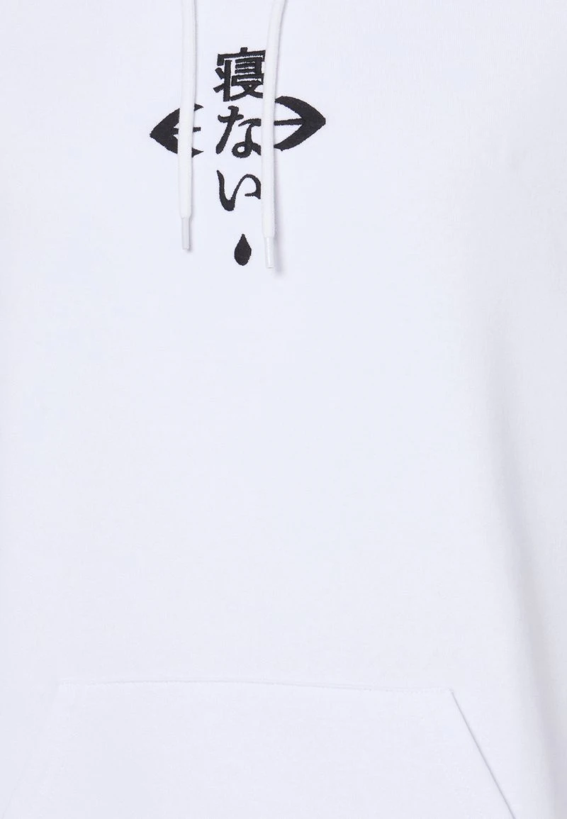 YOURTURN TOKYO STREET HOODIE UNISEX - Felpa Con Cappuccio - White 5 YOURTURN TOKYO STREET HOODIE UNISEX - Felpa Con Cappuccio - White - immagine 3