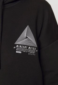 YOURTURN WINCENT WEISS TRIANGLE LOGO UNISEX - Felpa Con Cappuccio - Black -Sconto YOURTURN in Italia c7b1ae855c2c4a578f7f443583019ec7
