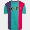 YOURTURN UNISEX - T-shirt Con Stampa - Purple/blue/red -Sconto YOURTURN in Italia caa95aa356624823944de2f39d6ba9aa