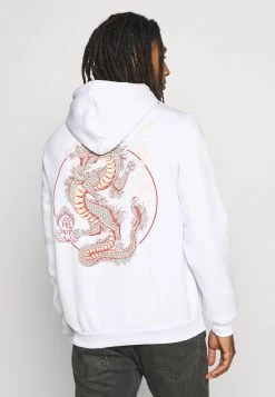 YOURTURN Felpa Con Cappuccio - White, Unisex