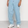 YOURTURN UNISEX BAGGY CARPENTER DENIM - Jeans Baggy - Light Blue Denim -Sconto YOURTURN in Italia cc1d451f8faf4fbea58cf0efe7bbc3e1