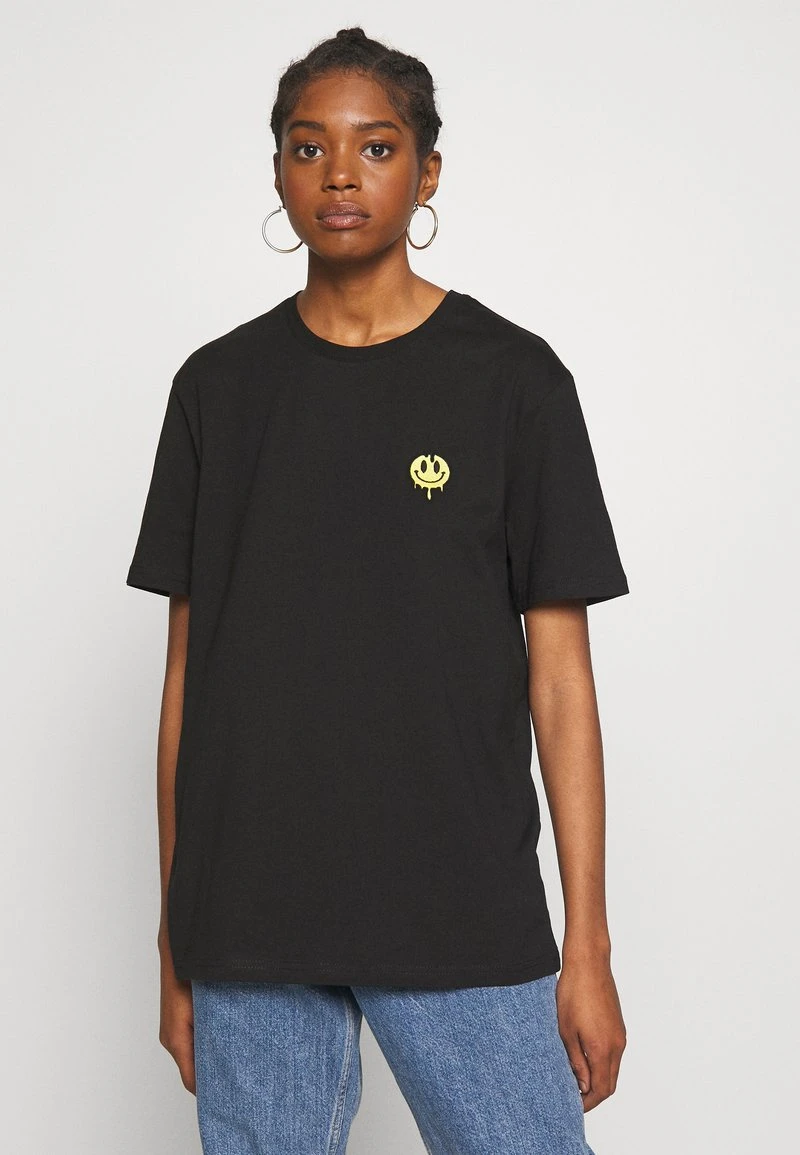 YOURTURN Unisex T-shirt Con Stampa - Black 6 YOURTURN Unisex T-shirt Con Stampa - Black - immagine 4