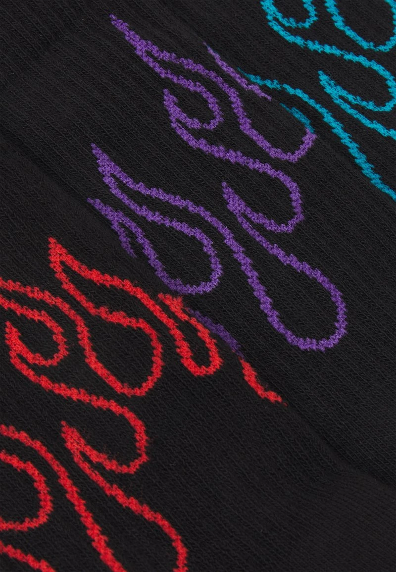 YOURTURN 3 PACK - Calze - Black/red/purple, Uomo 4 YOURTURN 3 PACK - Calze - Black/red/purple, Uomo - immagine 2