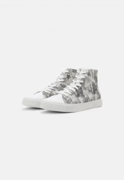 YOURTURN UNISEX - Sneakers Alte - White/grey -Sconto YOURTURN in Italia d849f199fe7e4265bf5e4153d4792b51