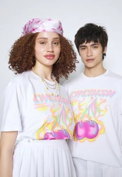 YOURTURN GRAPHIC TEE UNISEX - T-shirt Con Stampa - White -Sconto YOURTURN in Italia d91776073304404596853e1d1ac5bd0a