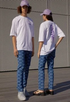 YOURTURN WINCENT WEISS UNISEX - Jeans A Sigaretta - Blue Denim