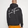 YOURTURN BOLD SCRIPT HOODIE UNISEX - Felpa - Black