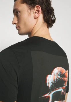 YOURTURN T-shirt Con Stampa - Black, Unisex -Sconto YOURTURN in Italia defae48bb9184b5c9b6a8c86a5566b66