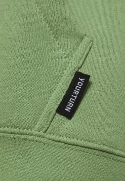YOURTURN UNISEX - Felpa Con Cappuccio - Green -Sconto YOURTURN in Italia e55ba6942ba44b7aafbe85fc106941b2