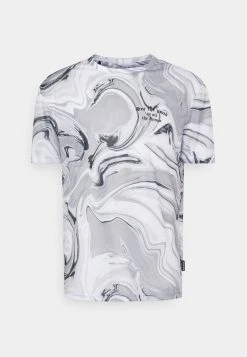 YOURTURN UNISEX - T-shirt Con Stampa - Grey