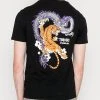 YOURTURN DRAGON TIGER TEE - T-shirt Con Stampa - Black, Unisex -Sconto YOURTURN in Italia eafb741659644e9a9687f4c8767b6e38
