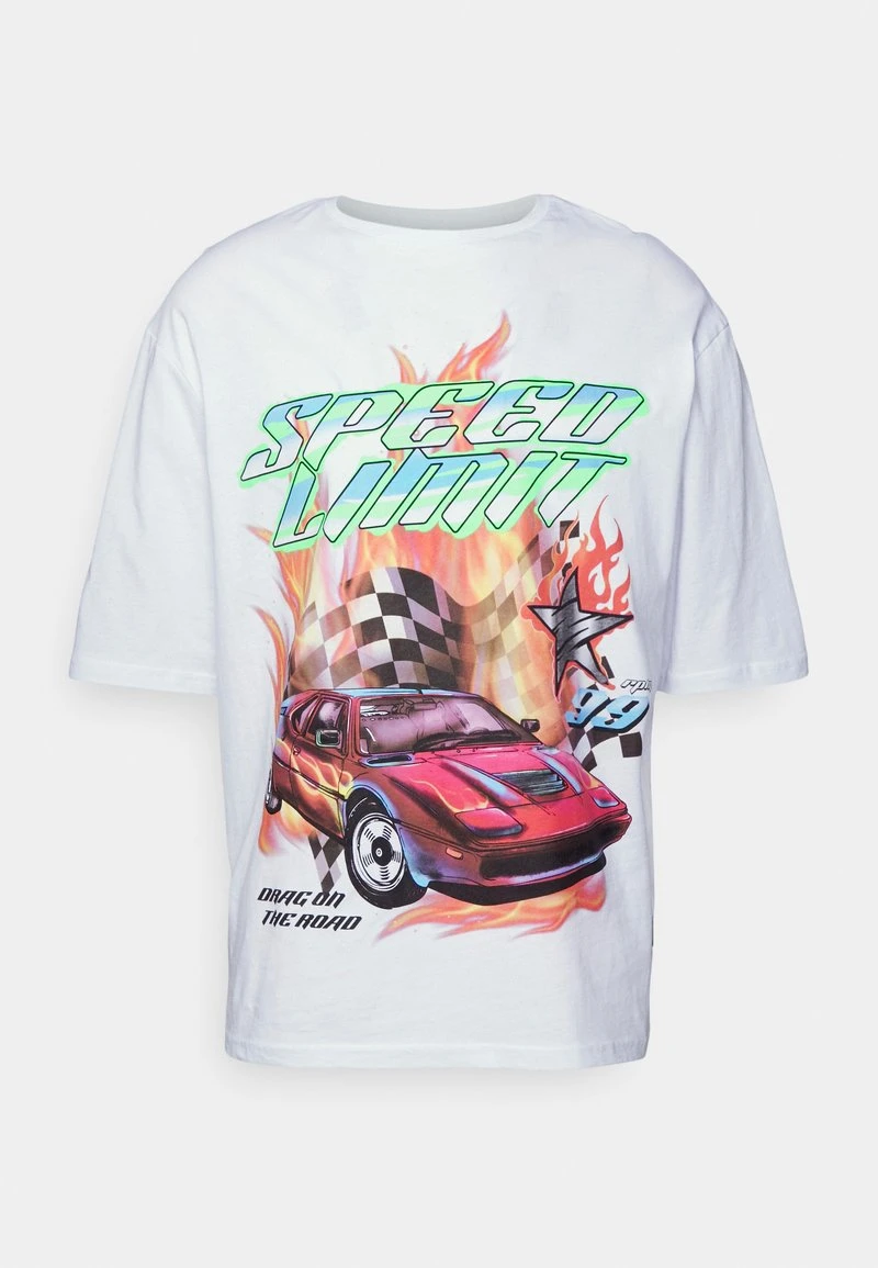 YOURTURN UNISEX - T-shirt Con Stampa - White 7 YOURTURN UNISEX - T-shirt Con Stampa - White - immagine 5