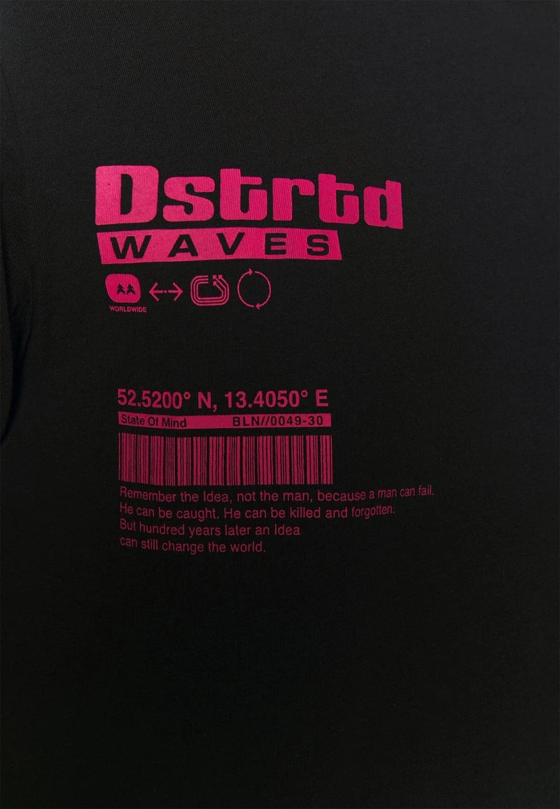 YOURTURN UNISEX - T-shirt Con Stampa - Black 8 YOURTURN UNISEX - T-shirt Con Stampa - Black - immagine 6