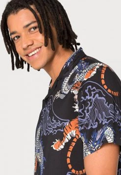 YOURTURN UNISEX - Camicia - Black -Sconto YOURTURN in Italia f9bdc9f5524a451a8d3c71f7b02b622b