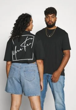 YOURTURN UNISEX - T-shirt Con Stampa - Black -Sconto YOURTURN in Italia fb80428f0ad442739b00980cb5c74929