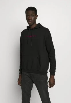 YOURTURN UNISEX - Felpa Con Cappuccio - Black